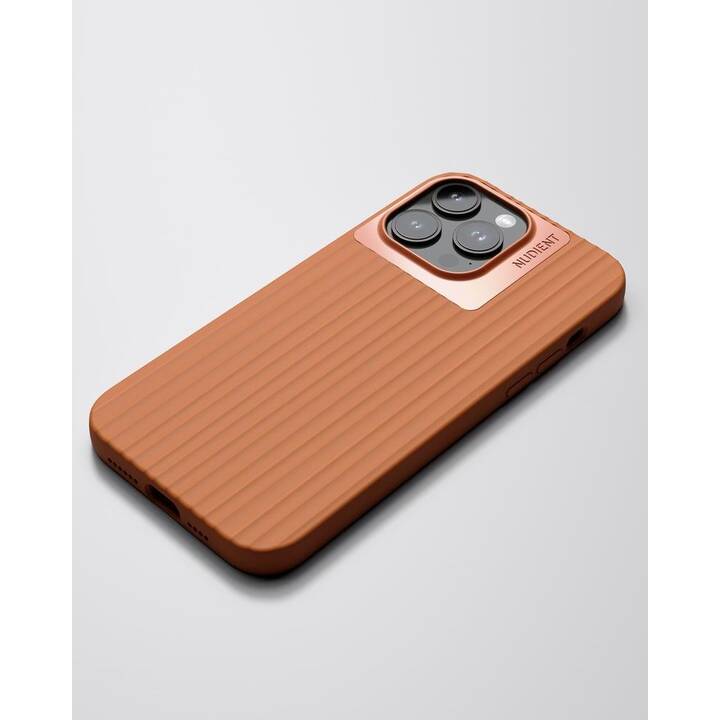 NUDIENT Backcover (iPhone 14 Pro Max, iPhone 14, Orange, Aluminium)