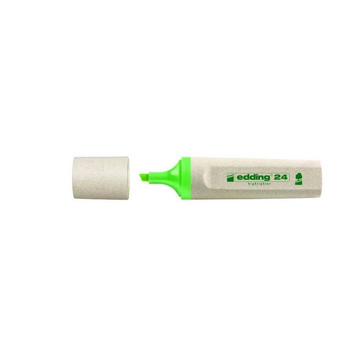 EDDING Surligneur 24 EcoLine (Vert clair, 1 pièce)