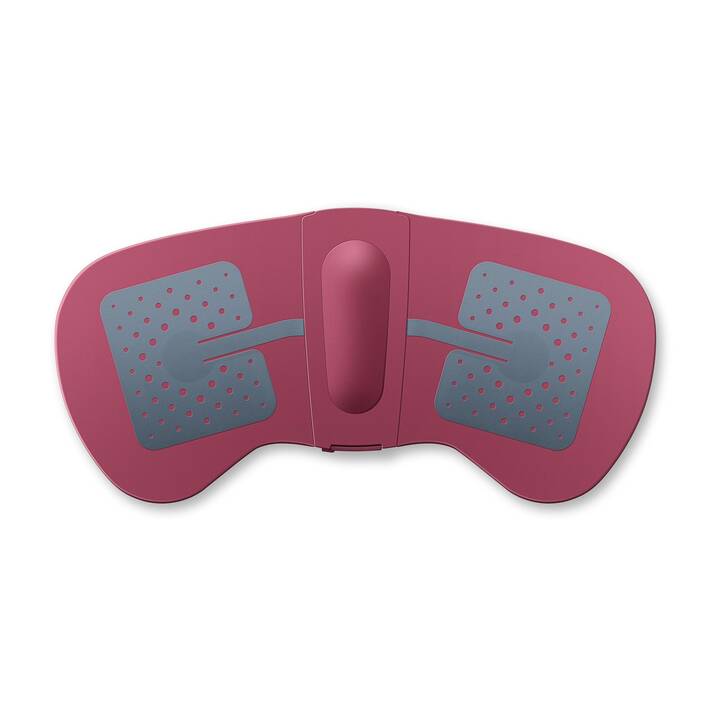 BEURER Coussins chauffants Menstrual Relax TENS & Wärme Pad EM 50 (15 W, Rouge)