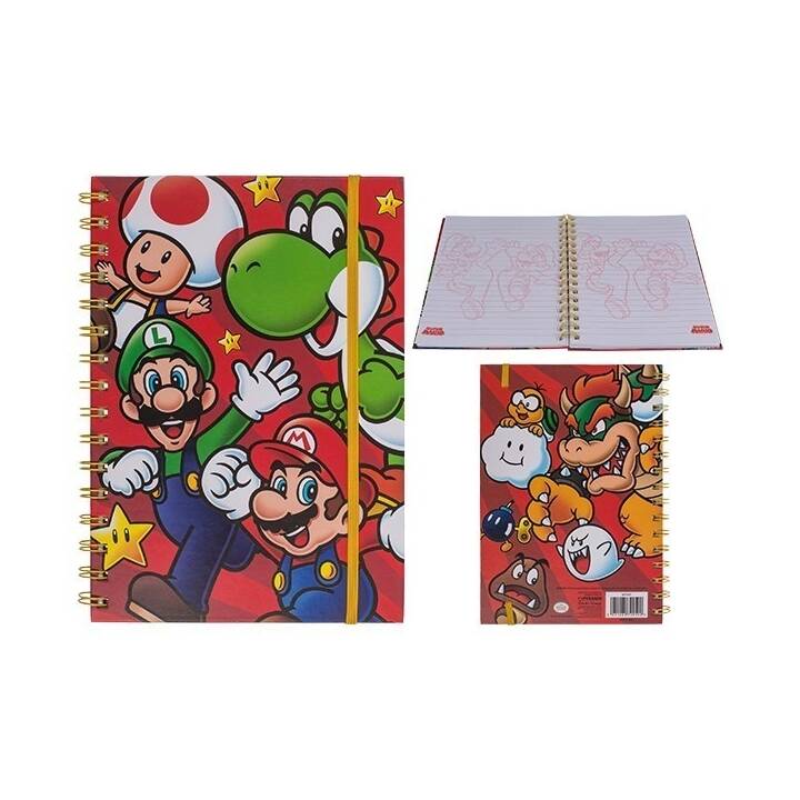 SOMBO Notizbuch Super Mario (A5, Liniert)