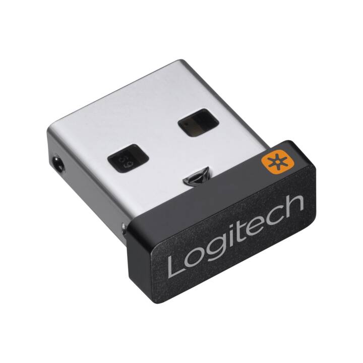 LOGITECH USB-Empfänger Unifying (Silber, Schwarz)