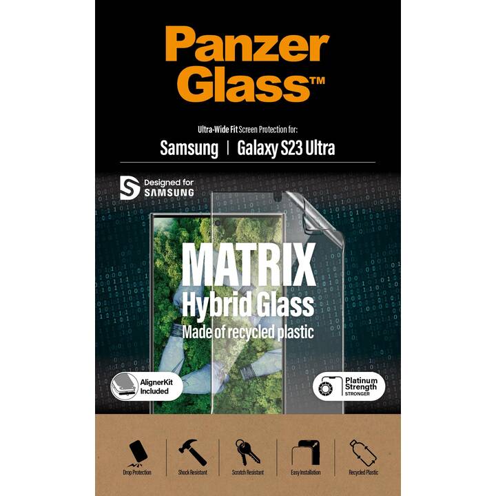 PANZERGLASS Displayschutzglas (Galaxy S23 Ultra, 1 Stück)