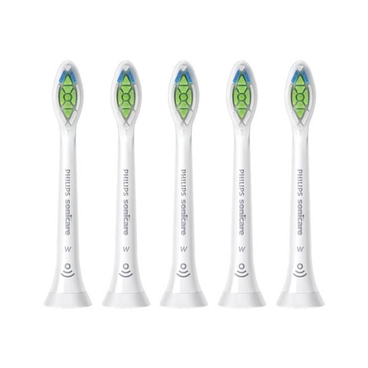 PHILIPS Testa di spazzolino Sonicare W2 Optimal White (Mezzi, 5 pezzo)