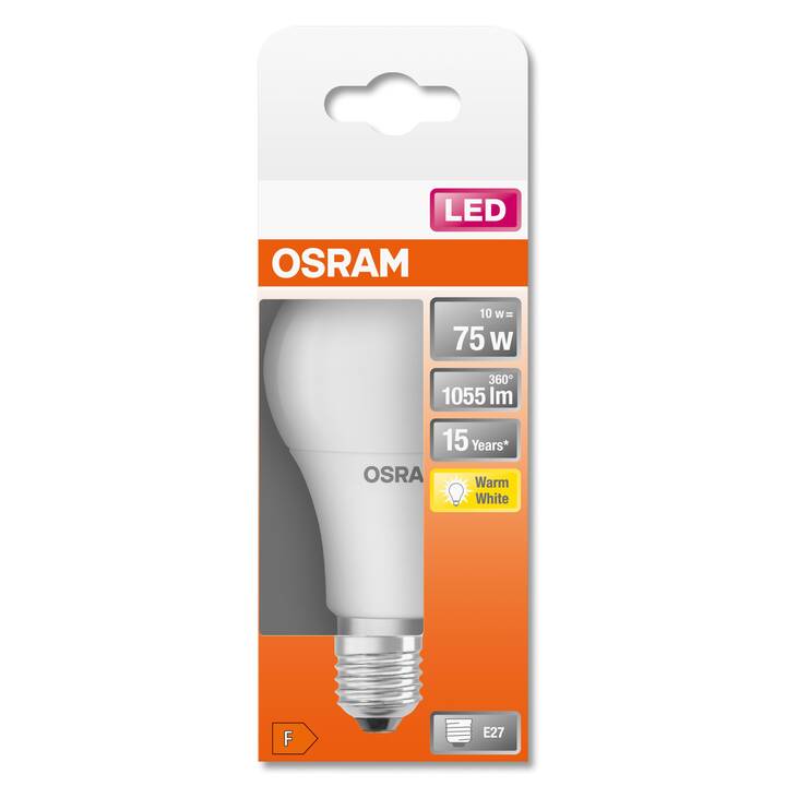 OSRAM Ampoule LED Star Classic A (E27, 10 W)