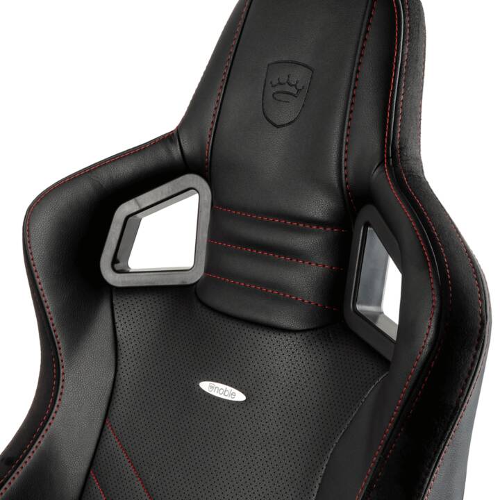 NOBLECHAIRS Sedia da gaming Epic (Nero, Rosso)