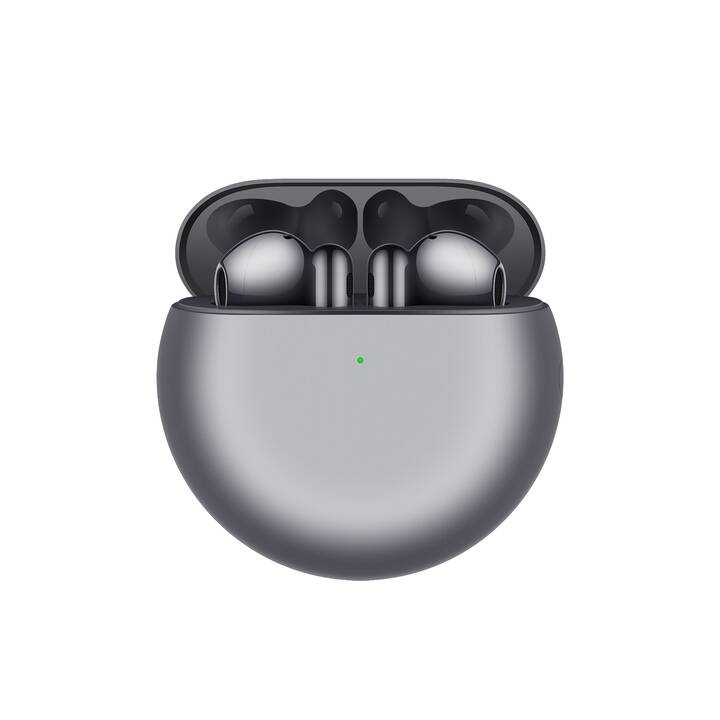 HUAWEI FreeBuds 4 (In-Ear, Bluetooth 5.2, Silver Frost)