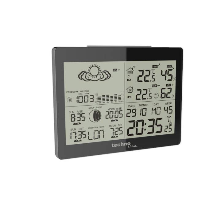 TECHNOLINE Stazione meteo con radio WS 6760