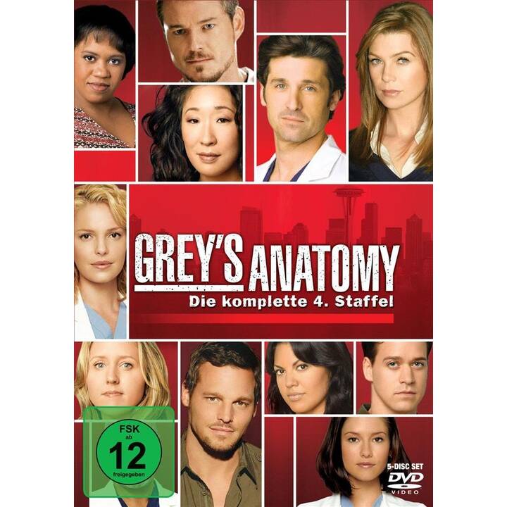 Grey's Anatomy Saison 4 (EN, FR, DE)