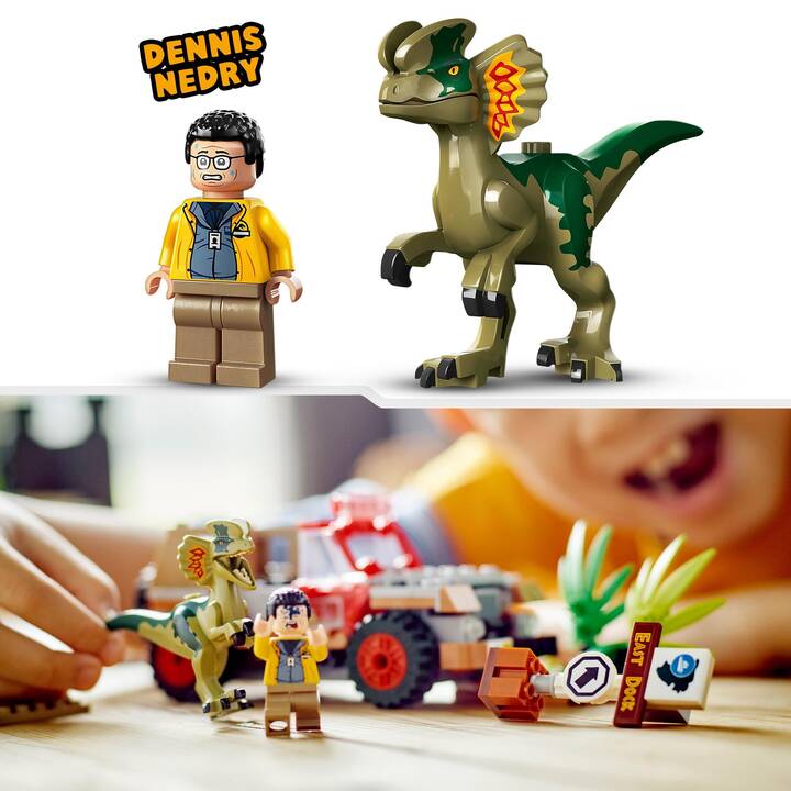 LEGO Jurassic World L’agguato del Dilofosauro (76958)