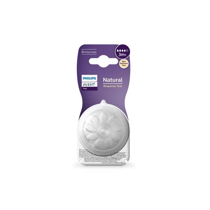 PHILIPS AVENT Tettarella per biberon Natural Response (3 Mesi)