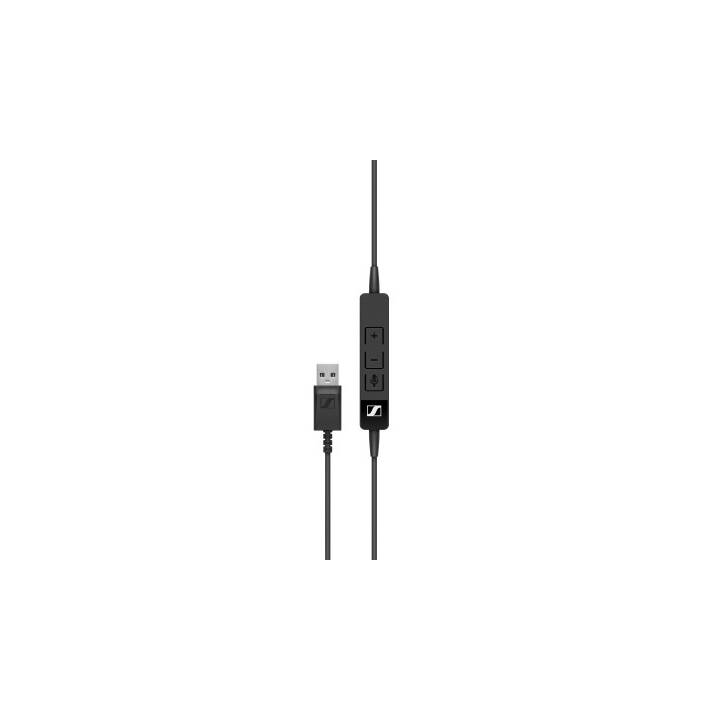 EPOS Casque micro de bureau PC 8 (On-Ear, Câble, Noir)
