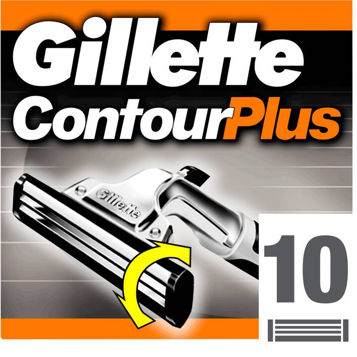 GILLETTE Rasierklinge ContourPlus (10 Stück)