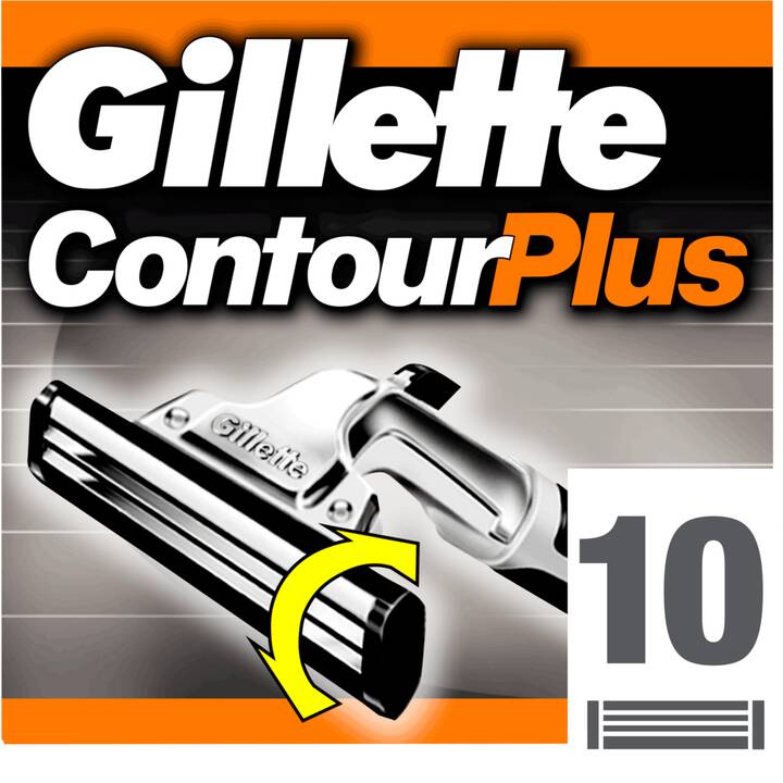 GILLETTE Lametta di rasoio ContourPlus (10 pezzo)