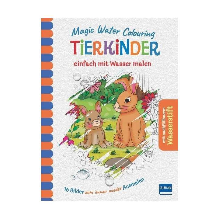 ULLMANN MEDIEN Magic Water Colouring Tierkinder Wassermalen ullmann-medien-magic-water-colouring-tierkinder-wassermalen