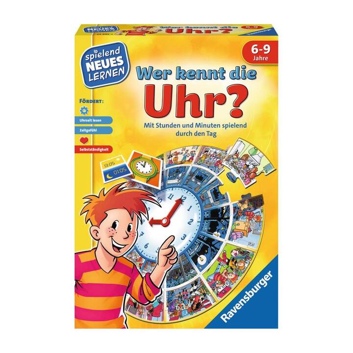 RAVENSBURGER Wer kennt die Uhr? (Allemand)