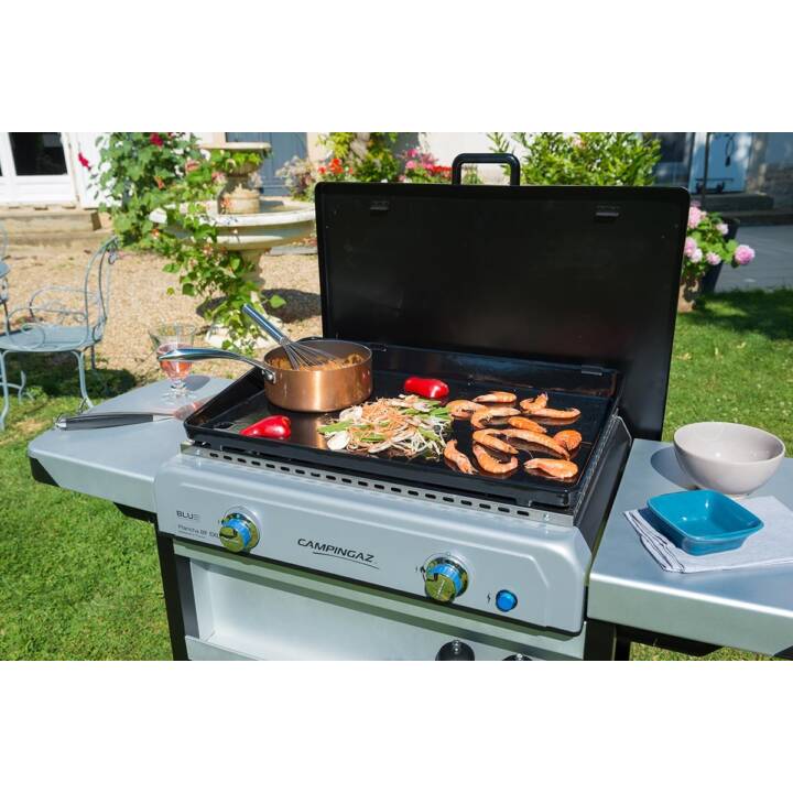 CAMPINGAZ Blue Flame EXL+ Gasgrill (Silber, Schwarz, Edelstahl)