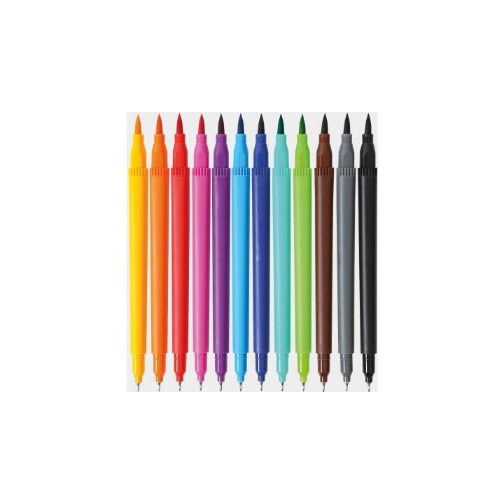 I AM CREATIVE Penna a fibra (Multicolore, 12 pezzo)