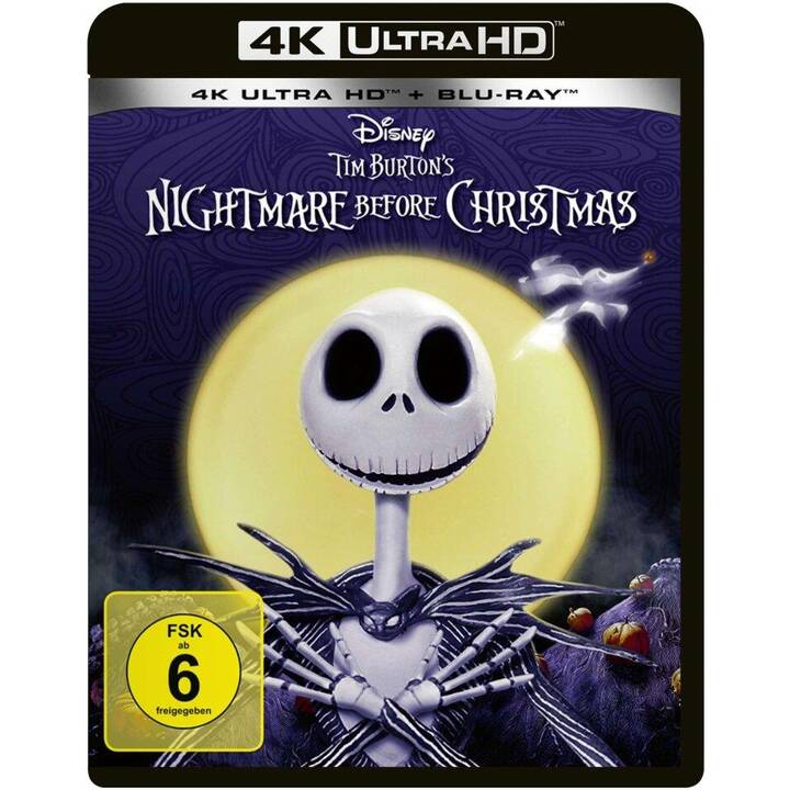 Nightmare Before Christmas (1993) (4K Ultra HD, DE)
