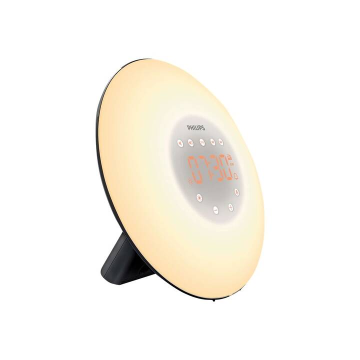 PHILIPS Réveil de luminothérapie HF3506 (Noir, Blanc)