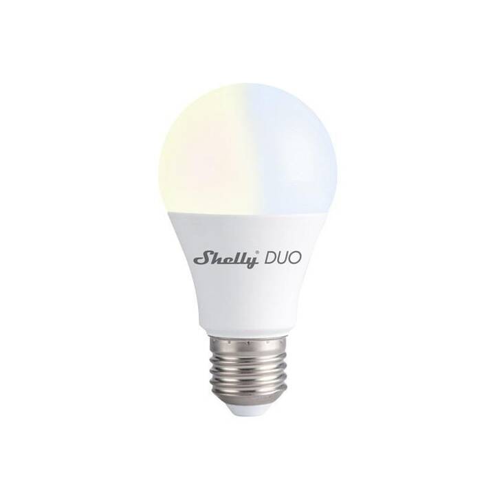 SHELLY LED Birne Duo (E27, WLAN, 9 W)