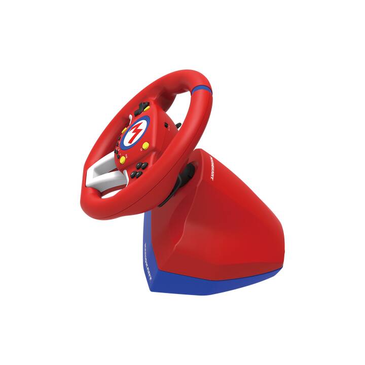 HORI Mario Kart Racing Wheel Pro MINI Volante e pedali (Rosso, Blu, Bianco)
