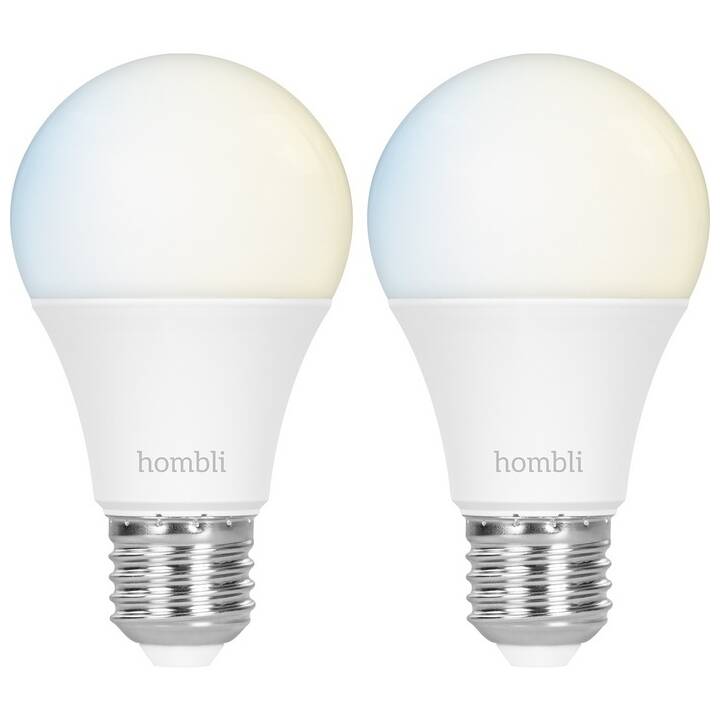HOMBLI LED Birne Smart Bulb (E27, WLAN, 9 W)