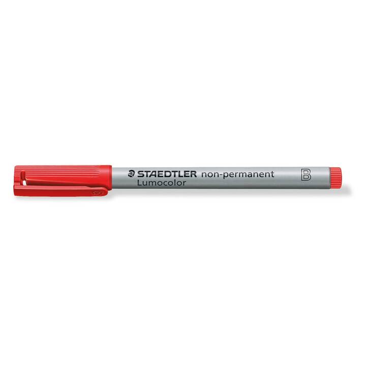 STAEDTLER Permanent Marker Lumocolor 312 (Rot, 1 Stück)