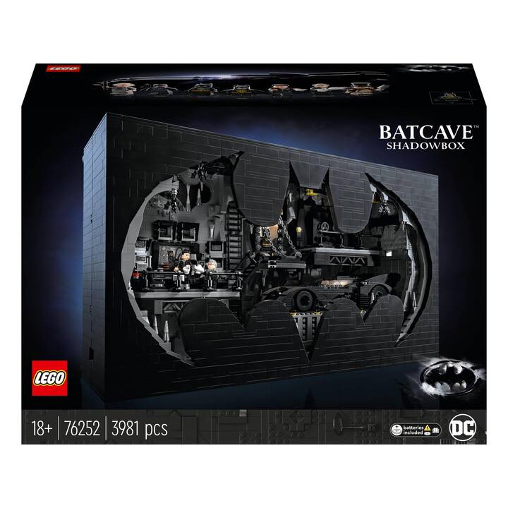 LEGO DC Comics Super Heroes Batcave –  Shadow Box (76252, Difficile da trovare)