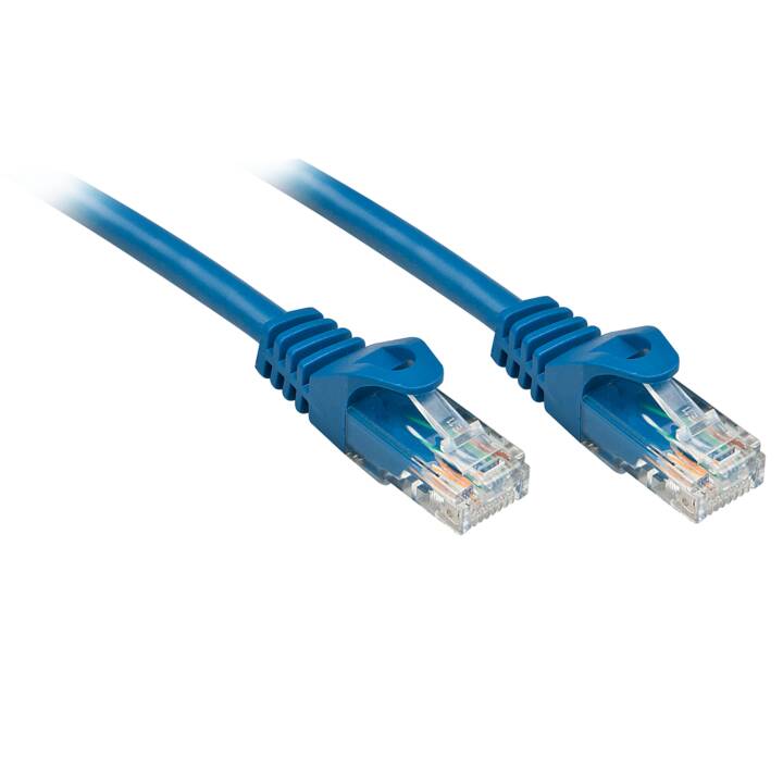LINDY Câble de raccordement de base 7,5 m, bleu