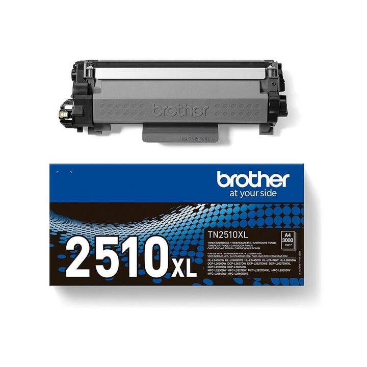 BROTHER TN-2510XL (Toner seperato, Nero)