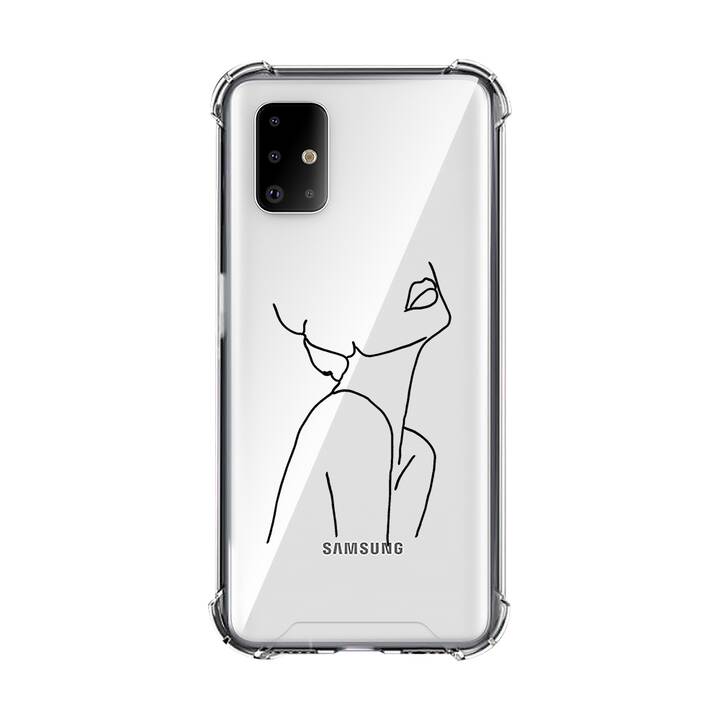 EG coque pour Samsung Galaxy A51 5G 6.5" (2020) - art - transparent