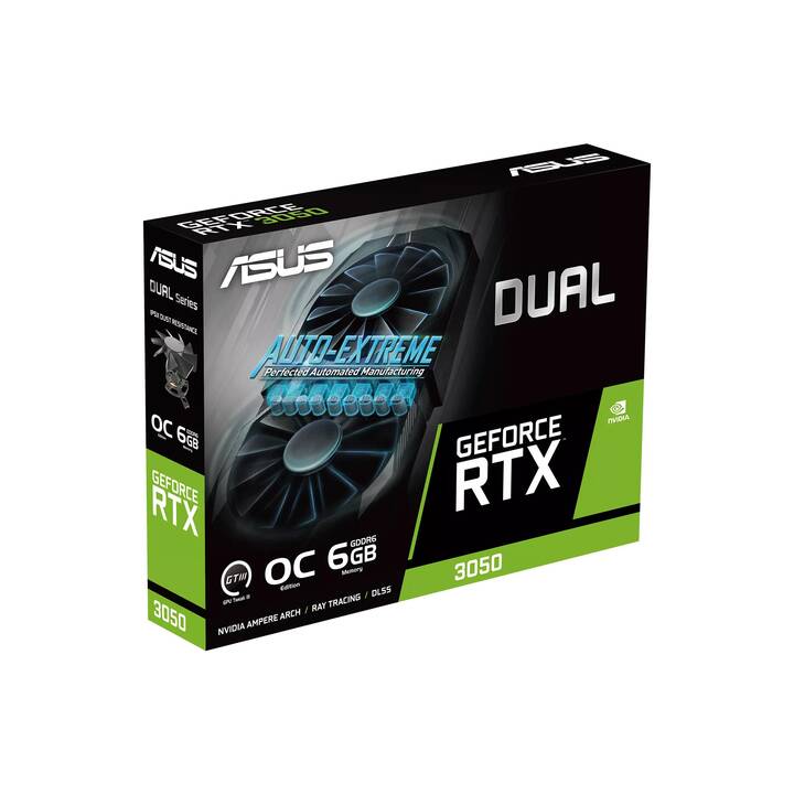 ASUS DUAL Nvidia GeForce RTX 3050 (6 Go)