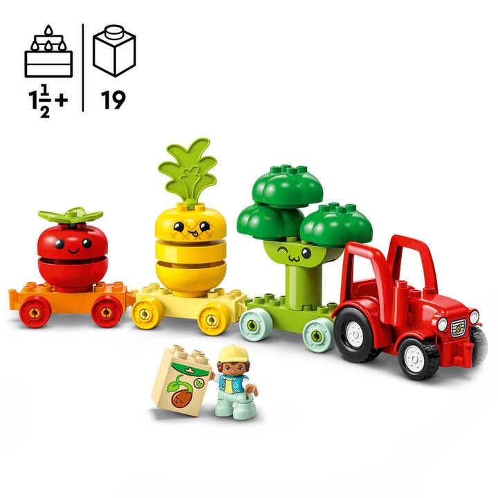 LEGO DUPLO Le tracteur des fruits et légumes(10982)