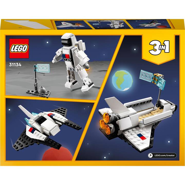 LEGO Creator 3-in-1 Spaceshuttle (31134)