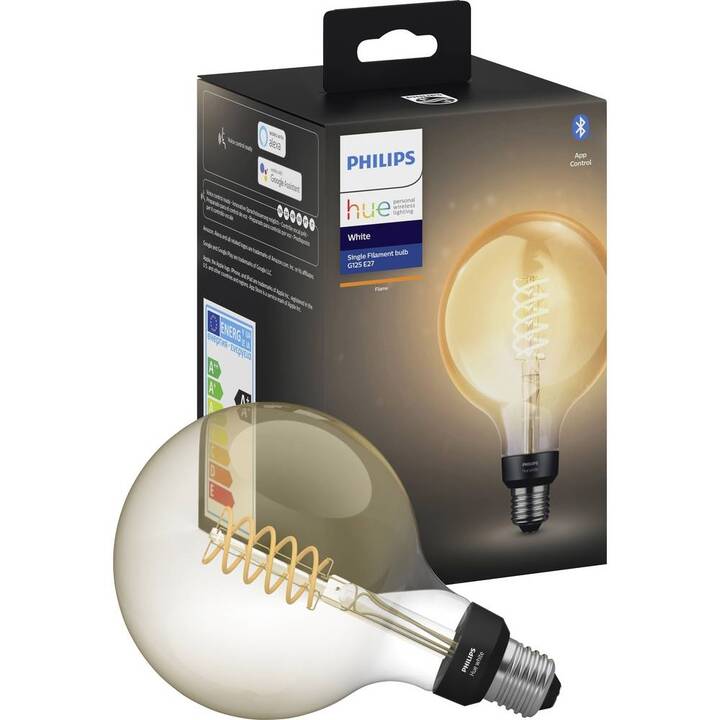 PHILIPS HUE Ampoule LED (E27, ZigBee, Bluetooth, 7 W)