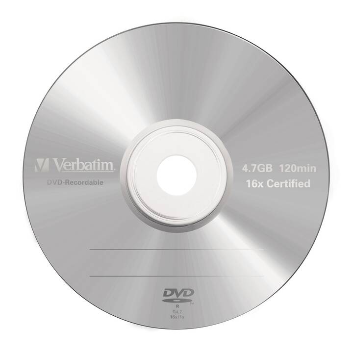 VERBATIM DVD-R Jewel (4.7 GB)