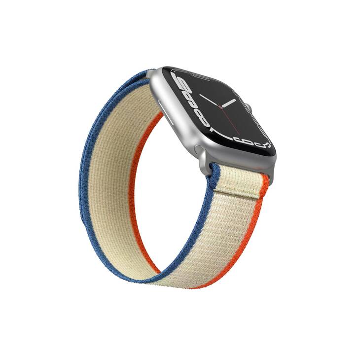 VONMÄHLEN Armband (Apple Watch 42 mm, Beige, Orange)