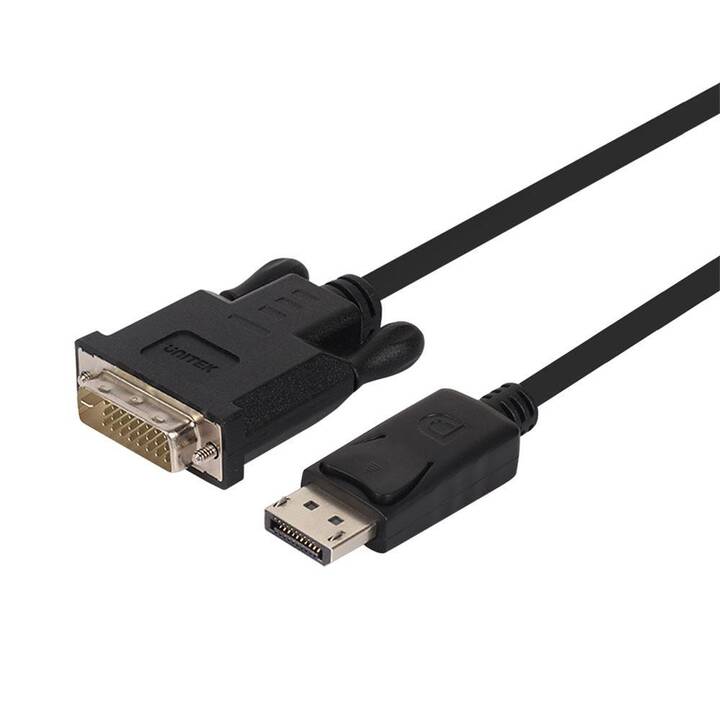 UNITEK Câble de connexion (Port écran, DVI, 1.8 m)