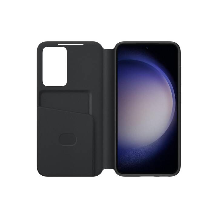SAMSUNG Flipcover Smart View Wallet Case (Galaxy S23, Noir)