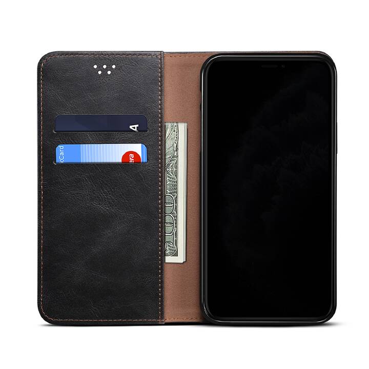 EG Wallet Case für Apple iPhone 11 6.1" (2019) - schwarz
