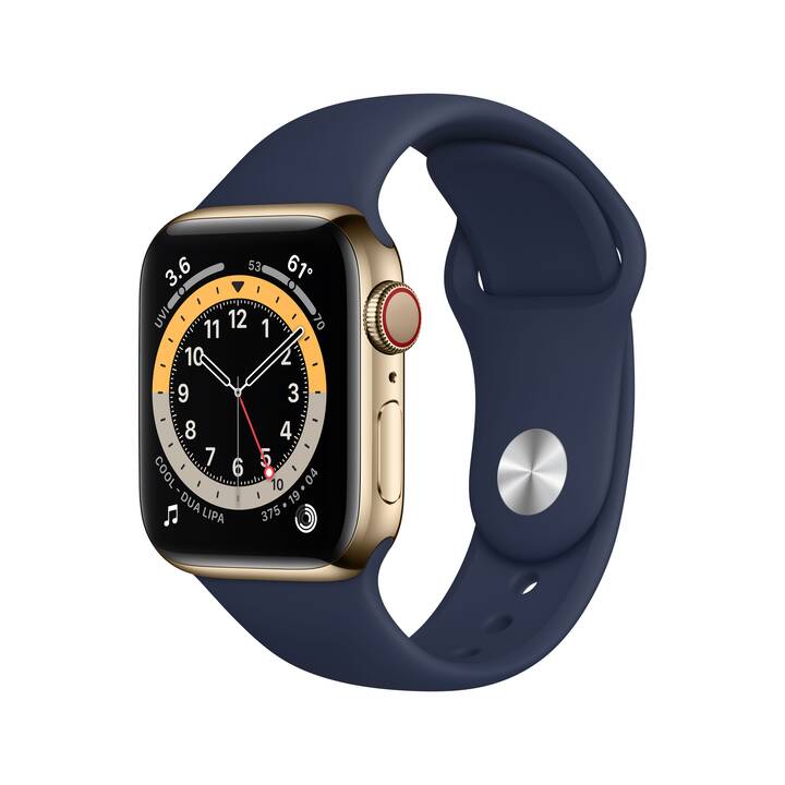 APPLE Watch Series 6 GPS + Cellular (40 mm, Edelstahl, GPS) - Interdiscount