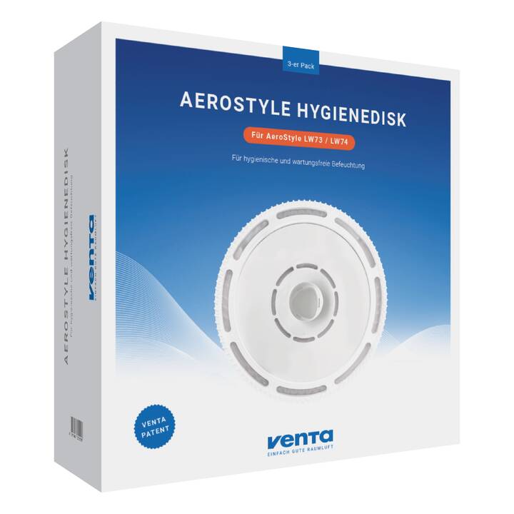 VENTA AeroStyle Hygienedisk (AeroStyle LW73/74), 3 Stück