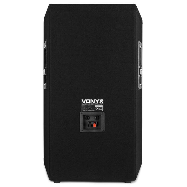 VONYX SL15 (400 W, Diffusori da pavimento, Nero)