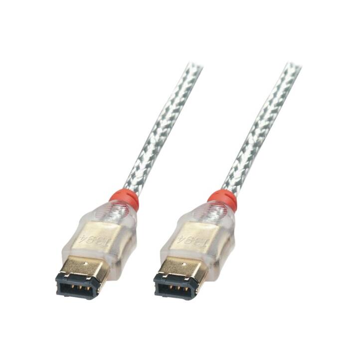 LINDY Firewire-Kabel (FireWire 800, 6-polig, FireWire, 3 m)