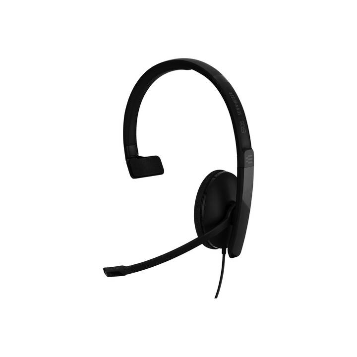 EPOS Office Headset Adapt 130T II (On-Ear, Kabel, Schwarz)