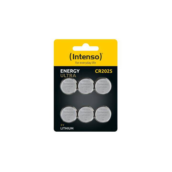 INTENSO Energy Ultra Batterie (CR2025, 6 Stück)