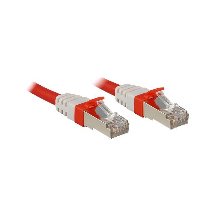 Câble Patch LINDY Premium - 50 cm - Rouge