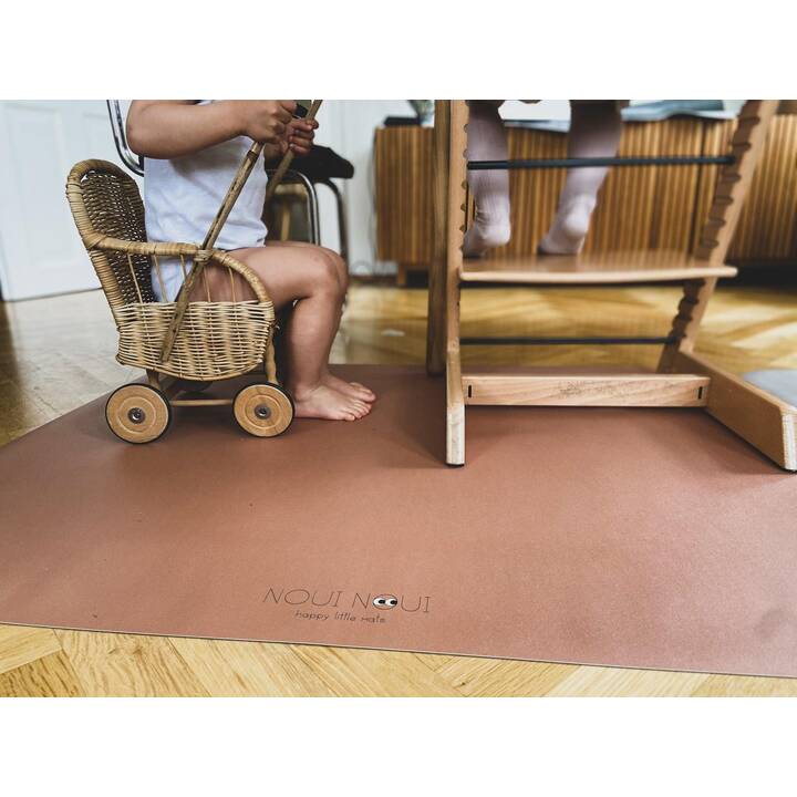 NOUI NOUI Tapis de chaise Dusty Rusty (Unicolore)