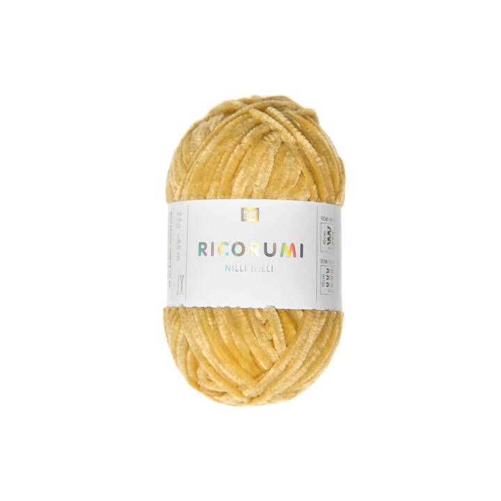 RICO DESIGN Lana Ricorumi Nilli Nilli (25 g, Giallo, Giallo senape)