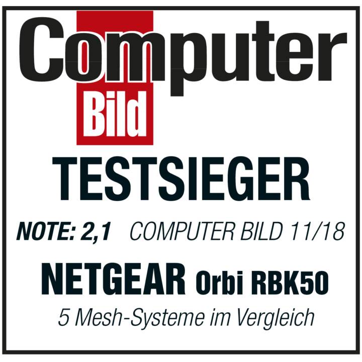 NETGEAR Orbi RBK50-100PES WLAN-Mesh System